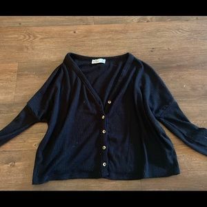 Hollister cropped sweater